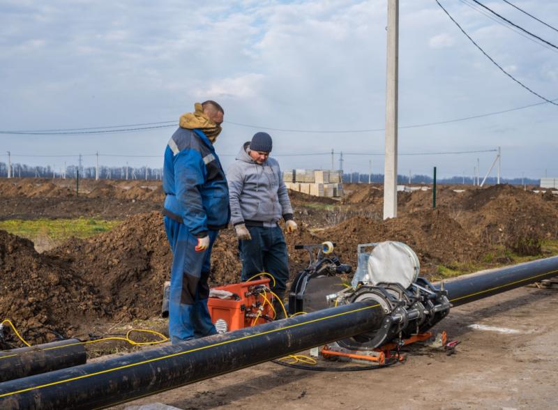 Строительство и монтаж газопровода для коммунально-бытовых объектов в Гулькевичи 